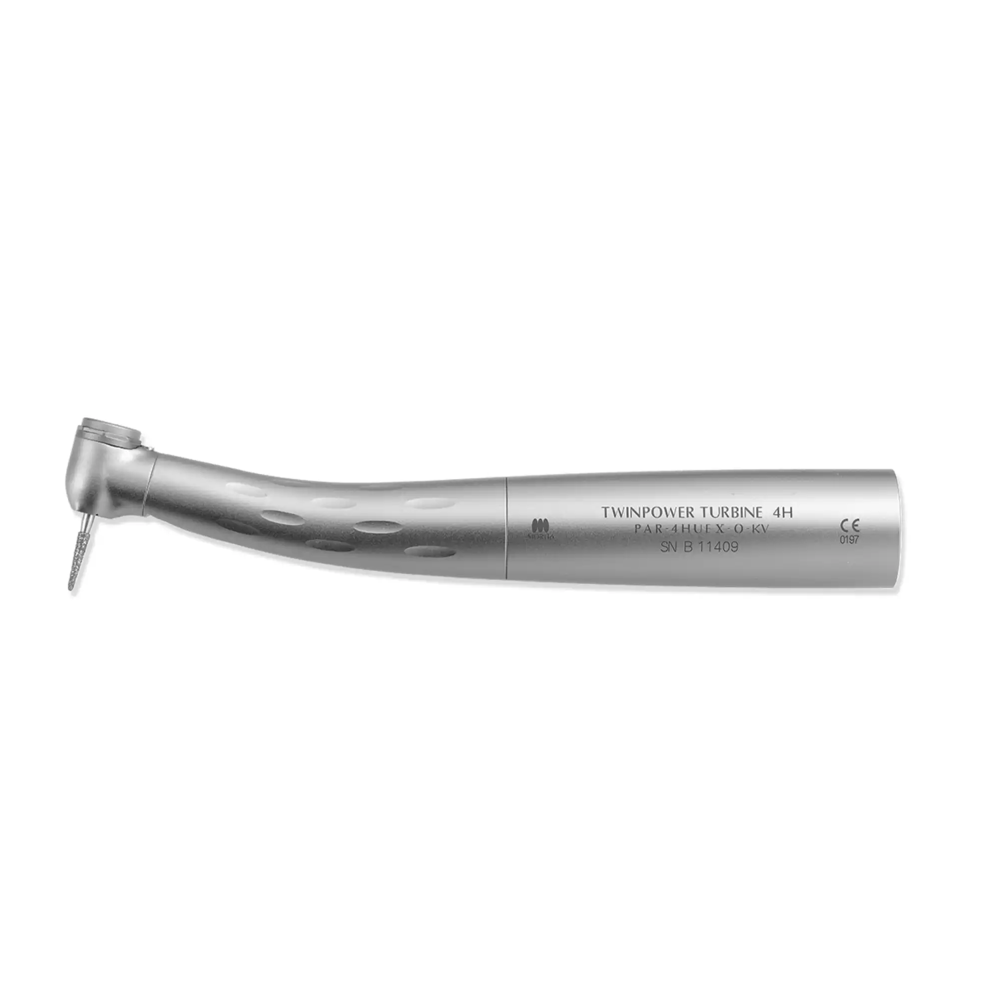 TwinPower Turbine UltraE High Speed Air Handpiece, Mini Head, Contra Angle, Autochuck Push Button, LED, Triple Spray, KaVo MULTIflex LUX, 4H PAR-4HUEX-O-KV thumbnail 2
