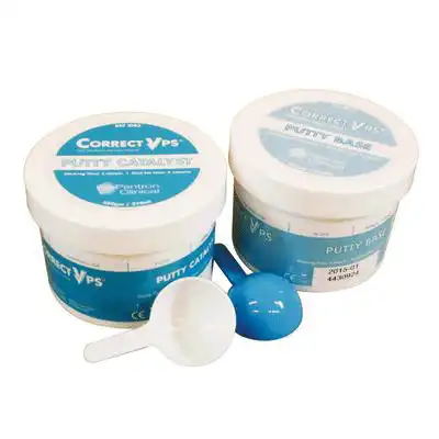 Correct VPS Putty Impression Material Kit, Heavy Body, Regular Set, 305 mL Base & Catalyst, Q03 thumbnail 2