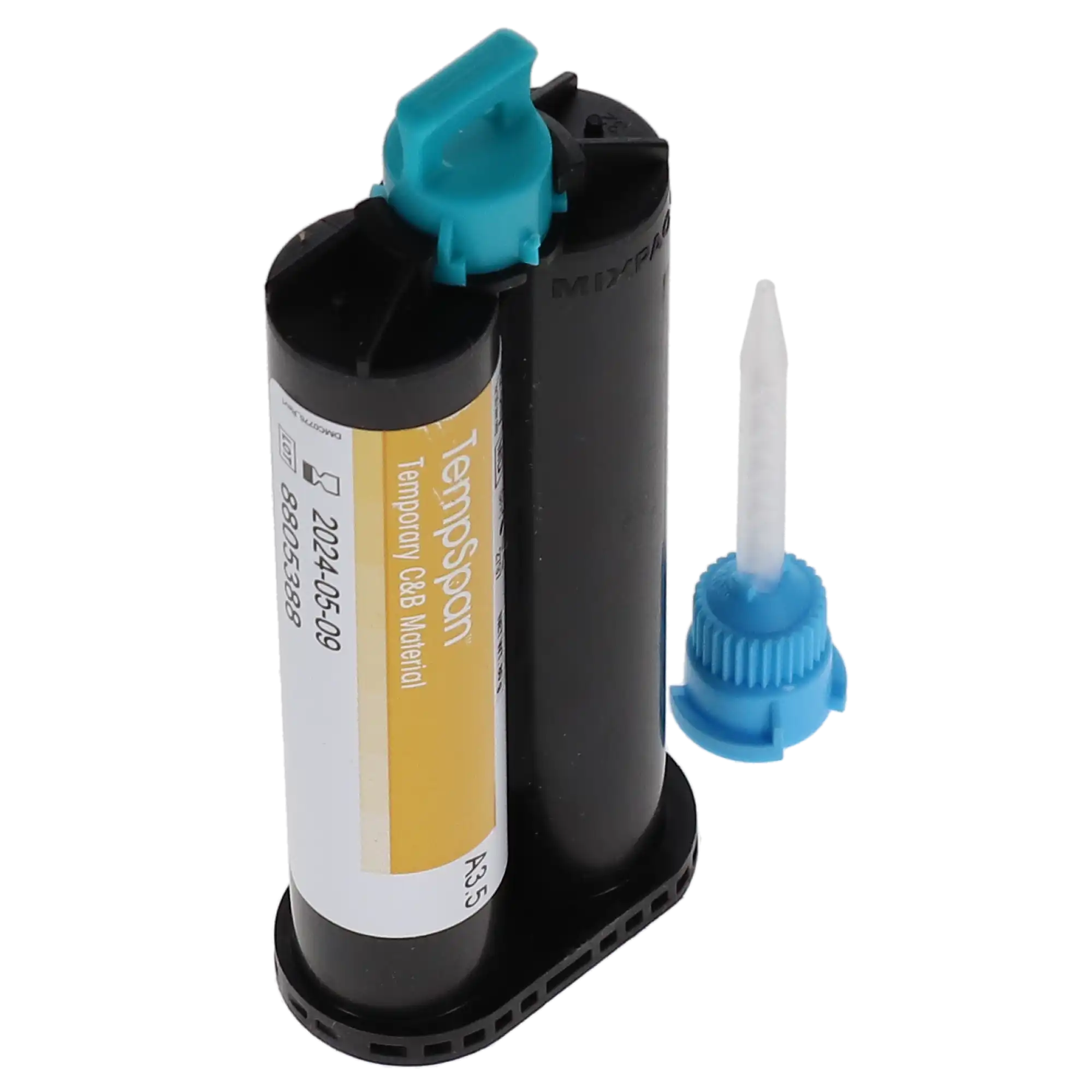 TempSpan Temporary Crown & Bridge Material, Dual-Cure, A3.5, 50 ml Cartridge Refill, N69AE thumbnail 6