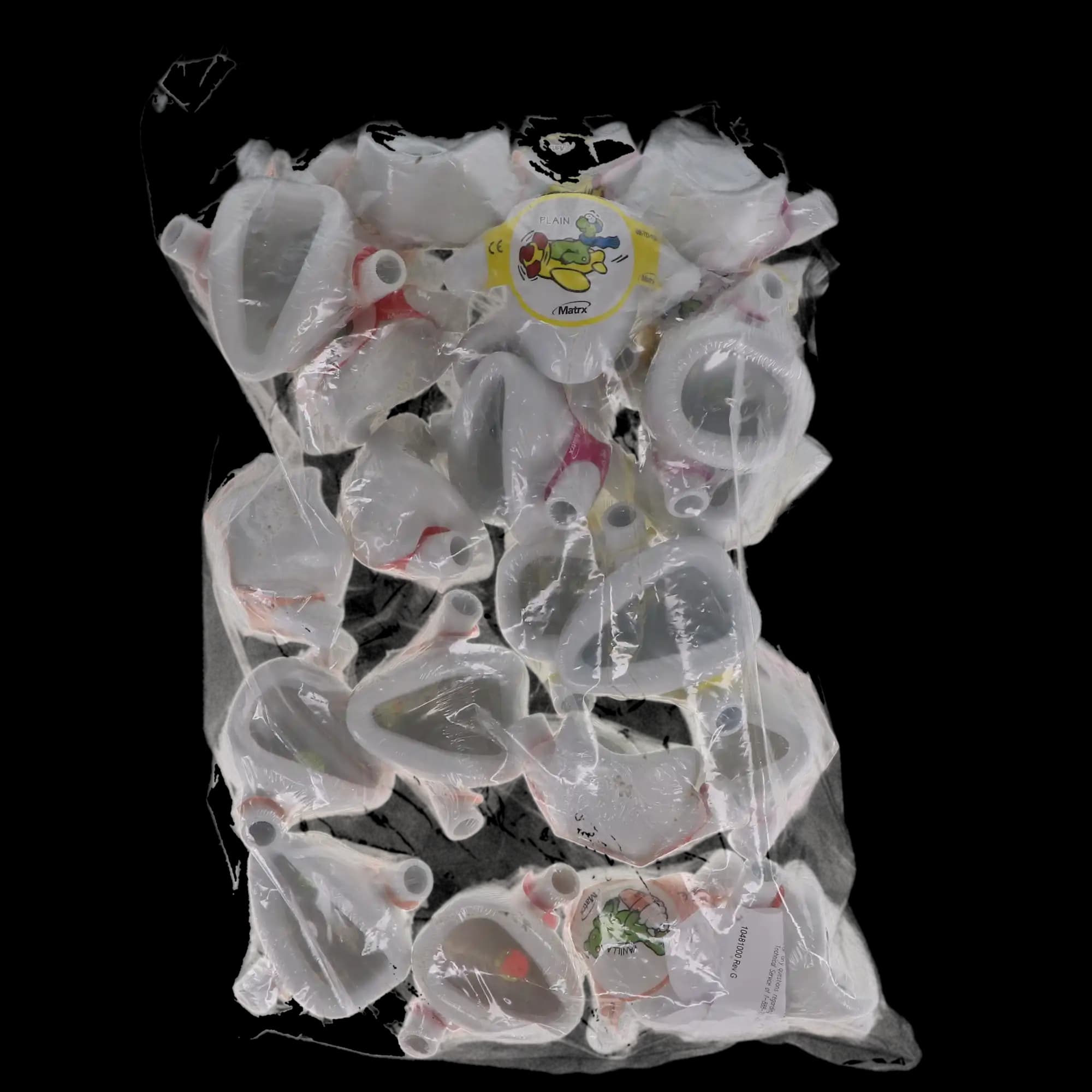 DynoMite Single-Use Disposable Nasal Hoods, Large, Assorted Scents, Latex-Free, 24/Pk, 91316480 thumbnail 6