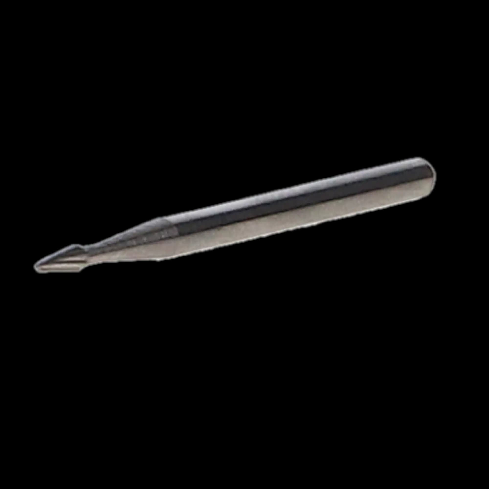EndoGuide Precision Micro Endodontic Carbide Bur, FG, Tapered Fissure Round End, 1A EG1A, 0.3 mm Head, 2.5 mm Head Length, 5/Pk, 15066 thumbnail 2