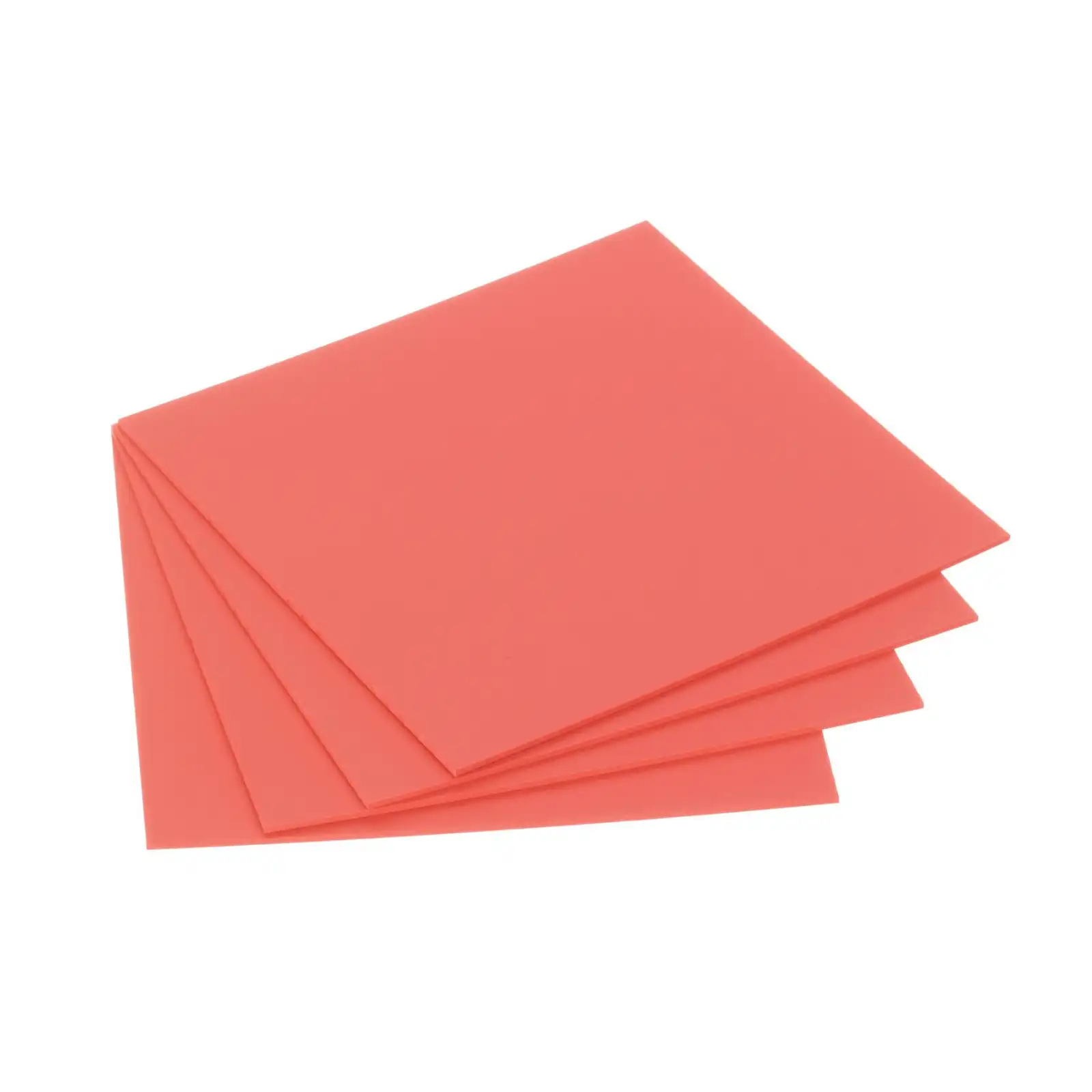 Pro-Form Base Plate Material, 5" x 5", 0.060" (1.5 mm), Pink, 25/Pk, 9616210 thumbnail 4