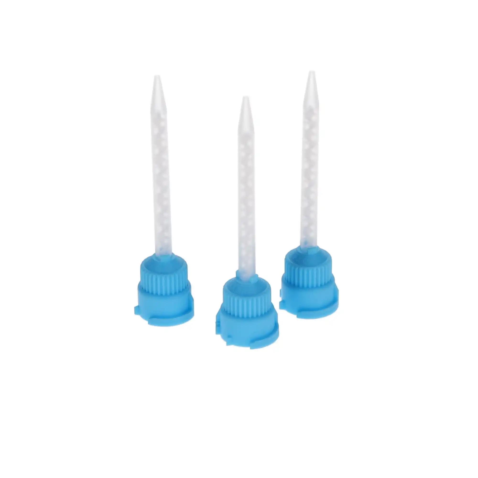 Defend HP Crown & Bridge Mixing Tips, 1:1 Ratio, Light Blue, 25/Pk, VP8111 thumbnail 2