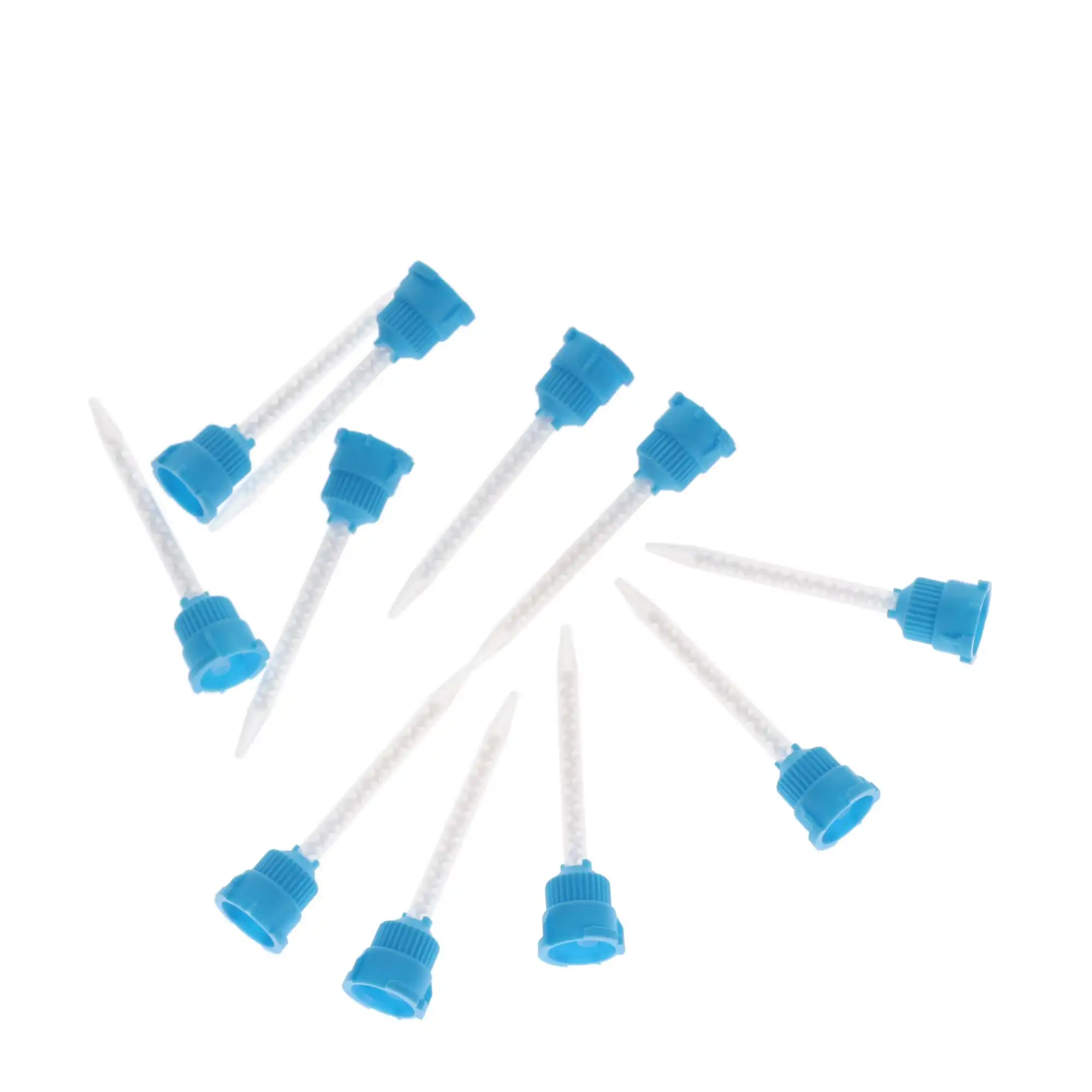 Defend HP Crown & Bridge Mixing Tips, 1:1 Ratio, Light Blue, 25/Pk, VP8111 thumbnail 4