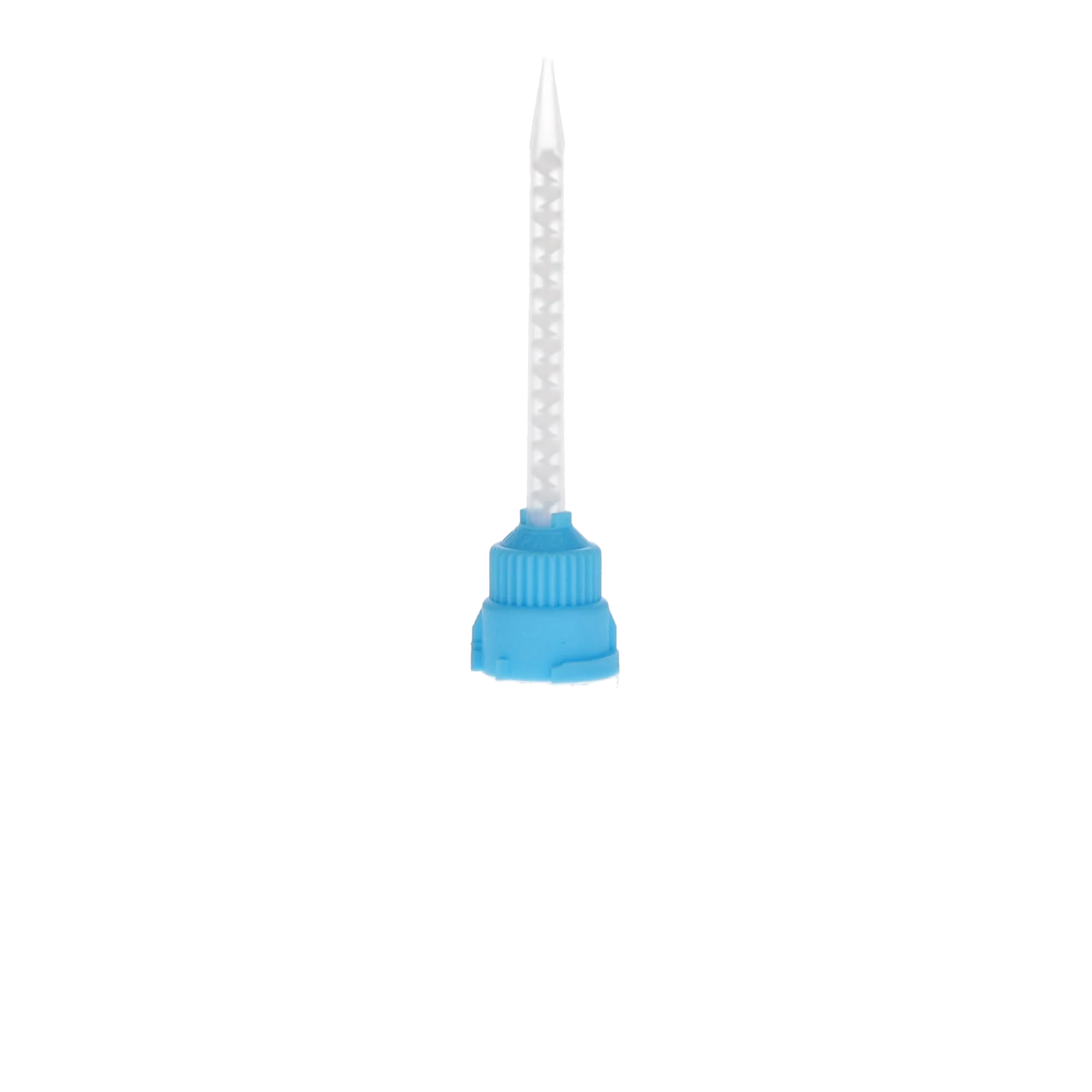Defend HP Crown & Bridge Mixing Tips, 1:1 Ratio, Light Blue, 25/Pk, VP8111 - Defend, HP Mixing Tips, Temporary Crown & Bridge Material, 1:1, Light Blue, 25/Pk, VP8111 - Image 1