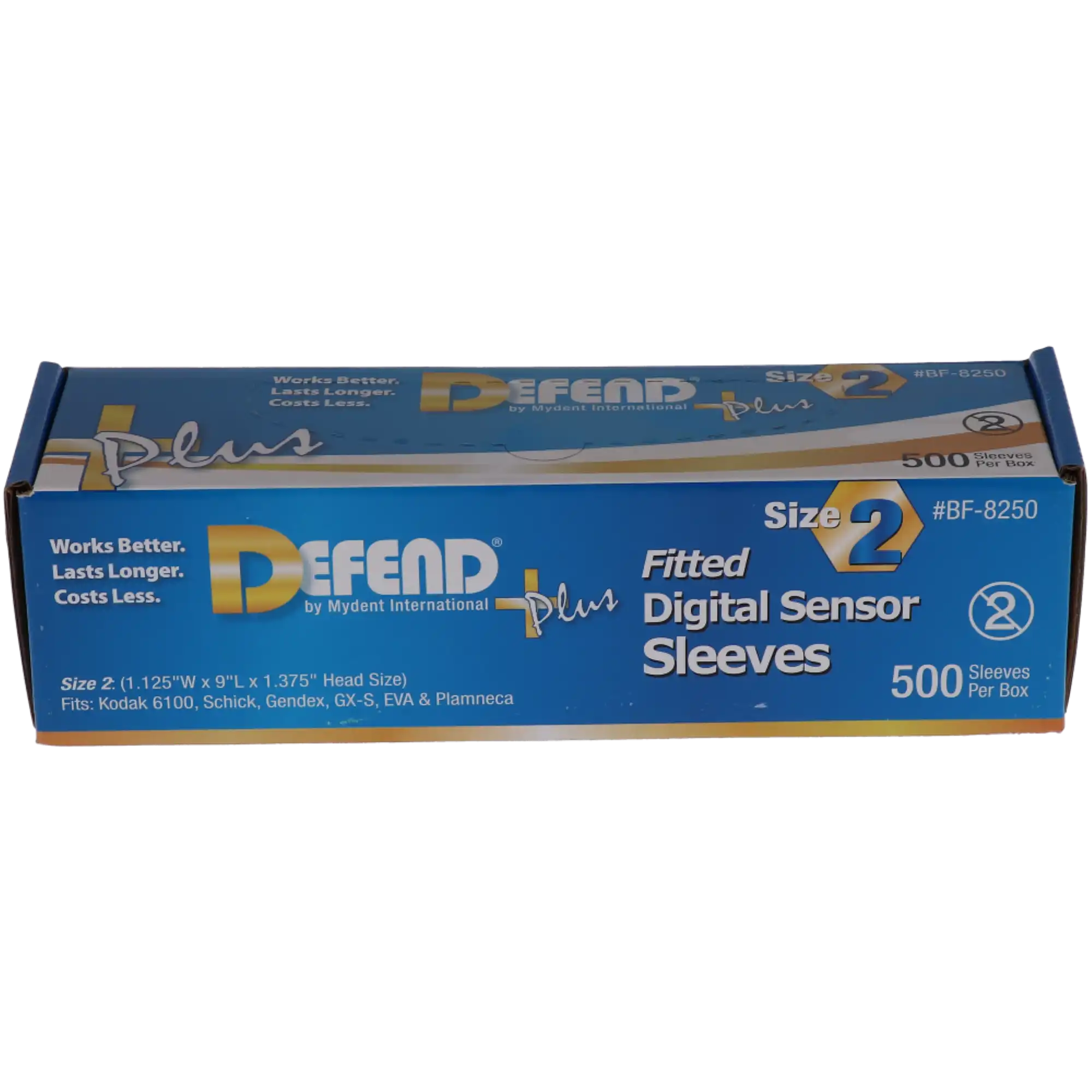Defend+ Fitted Digital X-Ray Sensor Sleeves, Size 2, Latex-Free, 500/Box, BF8250 thumbnail 4
