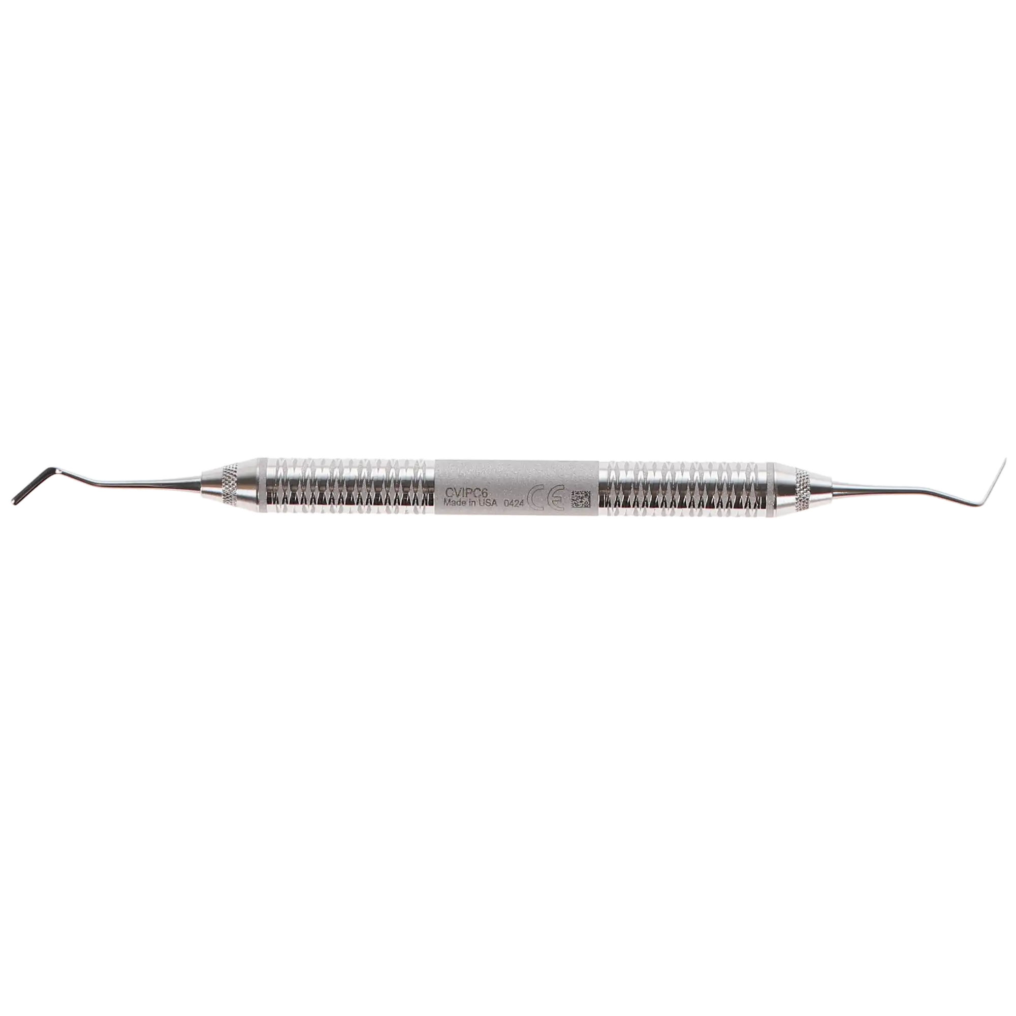 Hu-Friedy Interproximal Double-Ended Carver, #6 Satin Steel Handle, CVIPC6, 1/Pk thumbnail 6
