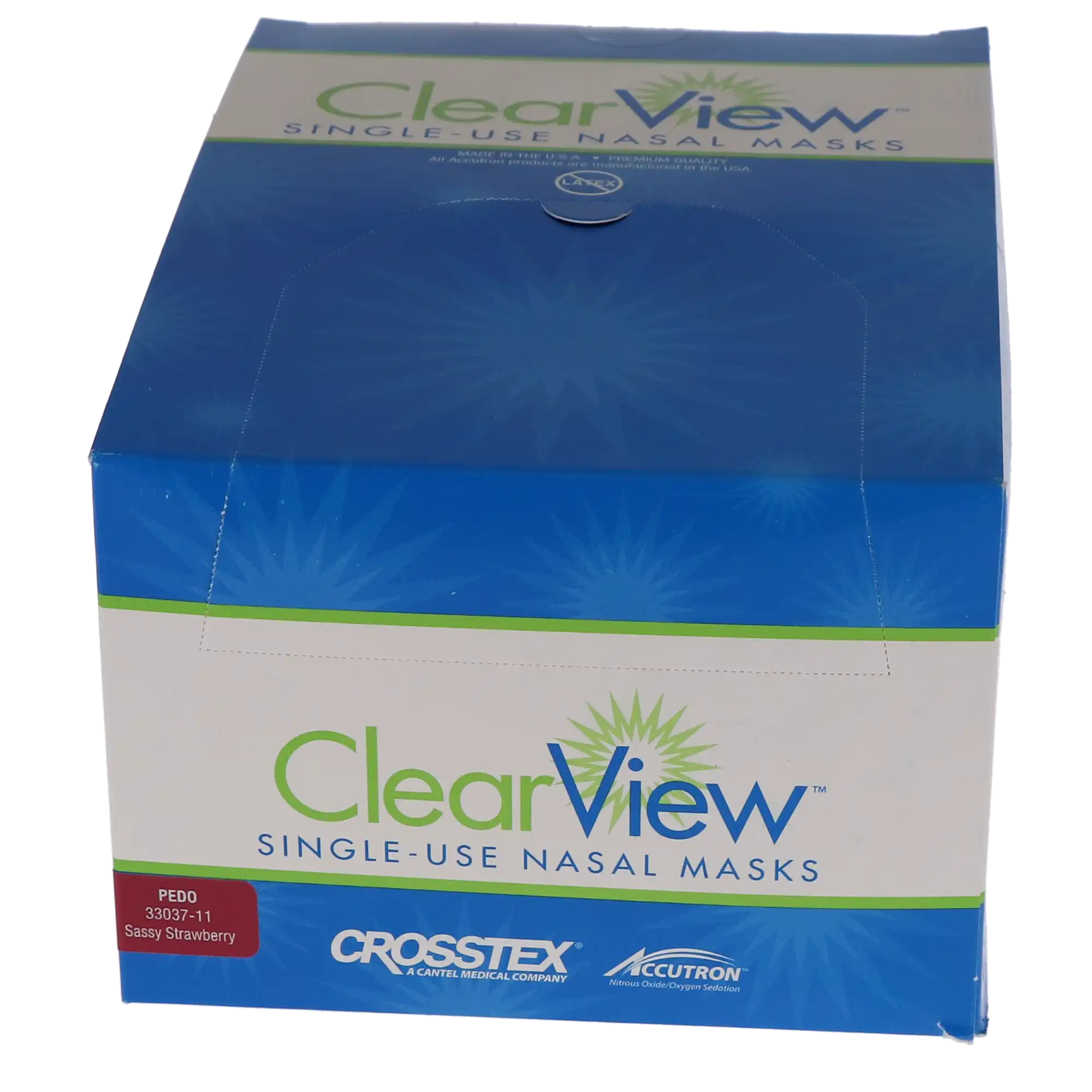 Accutron ClearView Single-Use Nasal Hoods, Pediatric, Sassy Strawberry, 12/Pk, 33037-11 thumbnail 4