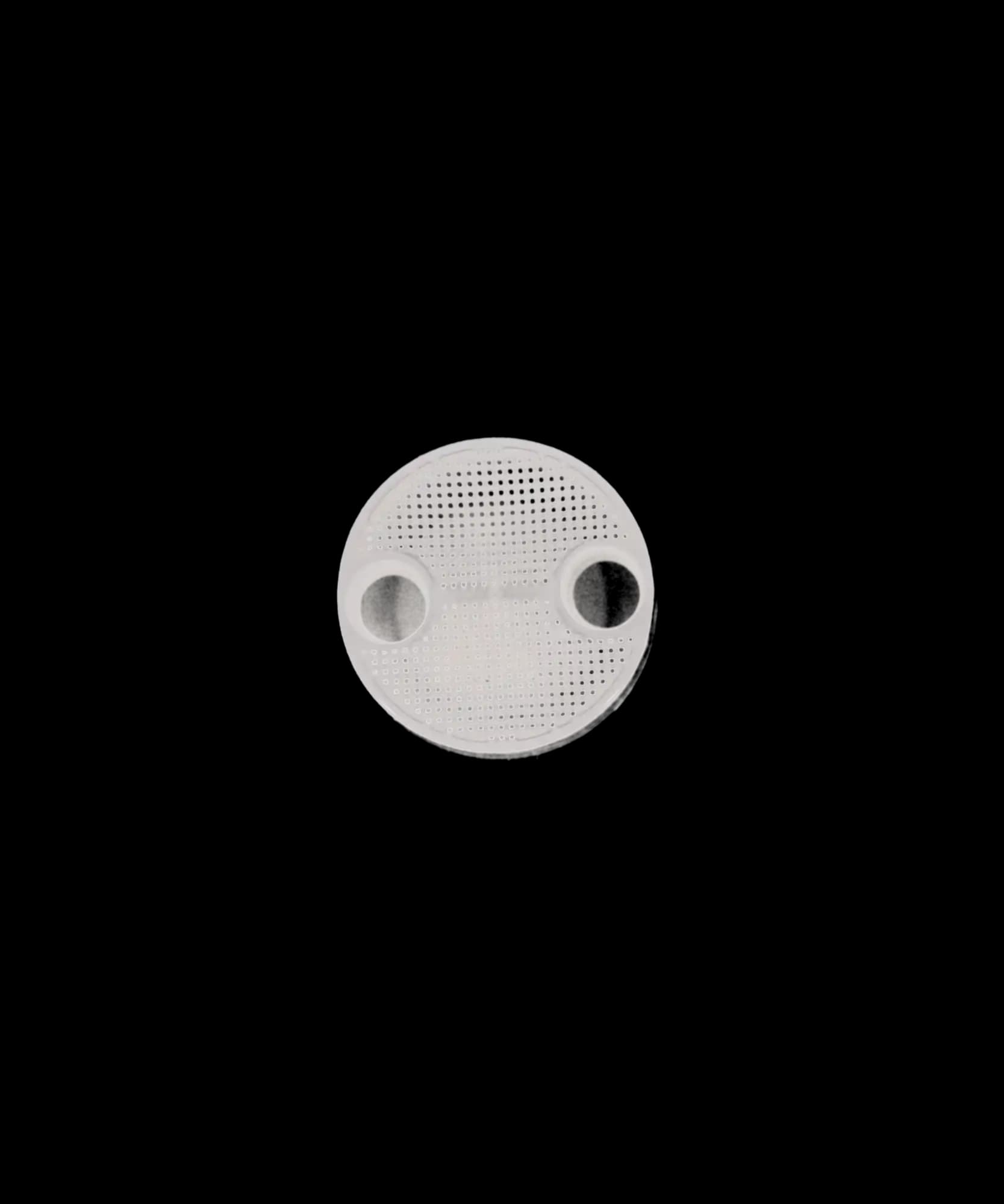 DCI International Solids Collector Disposable Covered Screen, 2-1/8", White, 100/Pk, 5887 thumbnail 3