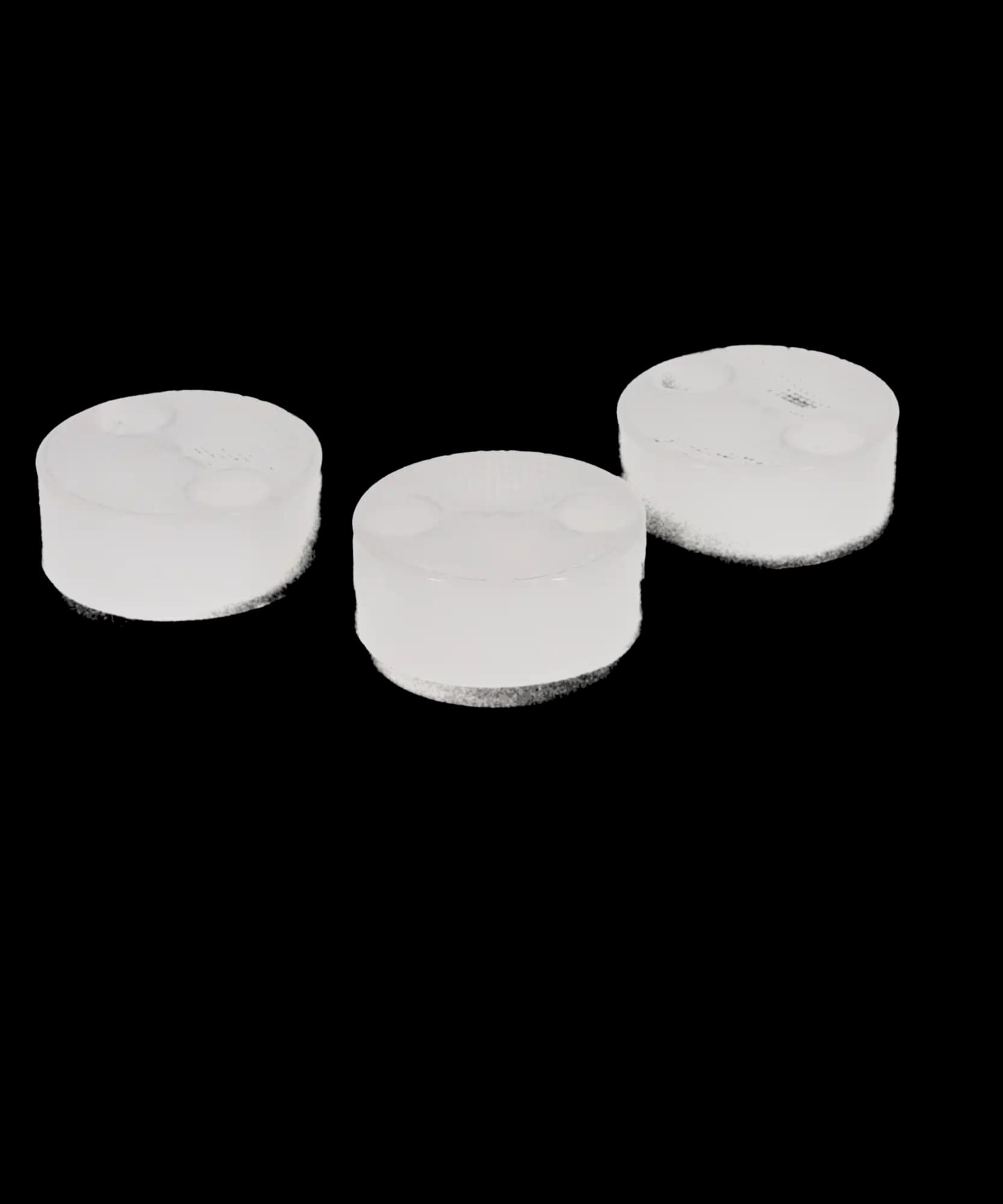 DCI International Solids Collector Disposable Covered Screen, 2-1/8", White, 100/Pk, 5887 thumbnail 4