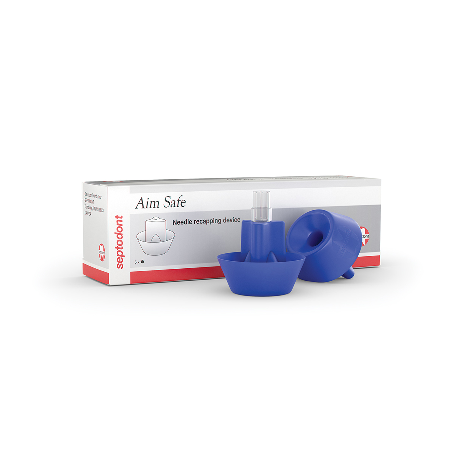 Aim Safe Needle Recapping Device, Autoclavable, 5/Box, 01N0015 thumbnail 9