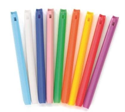 Keystone D-1 White High Volume Evacuator Tips, Non-Vented, Slant End, Disposable, 50/Bag thumbnail 3