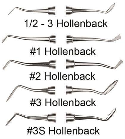 Hu-Friedy #1/2 Hollenback Double-Ended Carver, #41 Round Handle, CVHL1/2 thumbnail 12