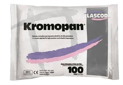 Kromopan 100 Chromatic Alginate Impression Material, Fast Set, Dust Free, Mint Flavor, 1 lb (450 g) Pouch, KRM302 thumbnail 12