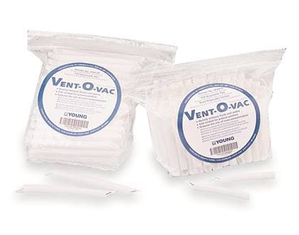 Vent-O-Vac High Volume Evacuation Tips, Both Ends Vented, 5" Long, White, 100/Pk, 078110 thumbnail 8