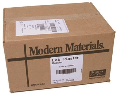 Kulzer Modern Materials Lab Plaster, White, Regular Set, Type II, 25 lb Carton, 50048472 thumbnail 8