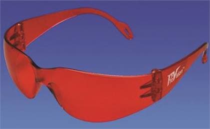 Palmero ProVision Bonding Wraps Eyewear, Fog-Free, Orange/Red Lens, One Size Fits All, 1/Pk, 3600 thumbnail 12