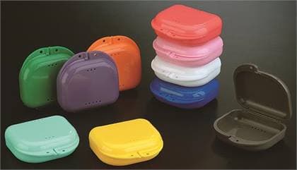 Chroma Retainer Box, Dark Blue, 3-1/8"W x 3"L x 1"H, 12/Pk, CR2000-2X thumbnail 10