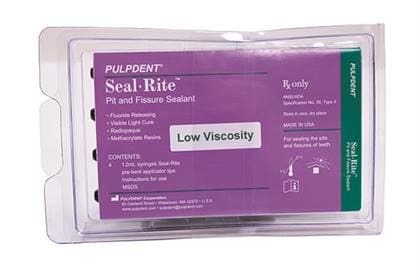 Seal-Rite Low Viscosity Pit & Fissure Sealant, Off-White, 1.2 ml Syringe Kit, 4/Pk, SEAL-LV thumbnail 7