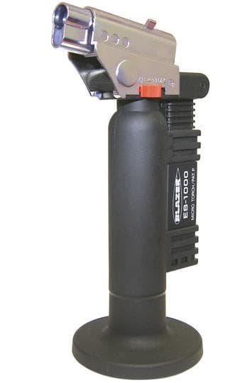 Taub Blazer ES-1000 Angle Head Micro Torch, Red, Refillable Butane, 8g Capacity thumbnail 2