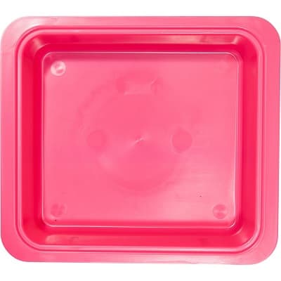 Zirc Procedure Tub Only, Neon Pink, 12-1/4" x 10-7/8" x 2-3/4", 20Z463S thumbnail 6