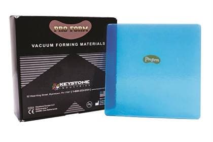 Pro-Form Mouthguard Laminates, Blue, 5" x 5", 0.160" (4mm), 12/Pk, 9598060 thumbnail 14