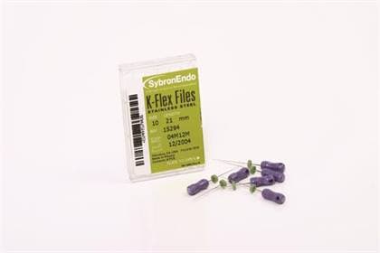 Kerr K-Flex Files, #30, 21mm, Stainless Steel, Blue, 6/Pack, 15310 thumbnail 17