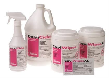 CaviCide Surface Disinfectant and Cleaner, 24 oz Spray Bottle, Ready-to-Use, 13-1024 thumbnail 4