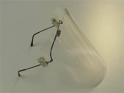 PRO-TEX® Standard Face Shield, 6" x 10", Clear, 12/Box, FS6 thumbnail 8