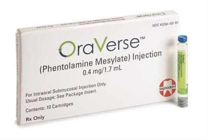 OraVerse (Phentolamine Mesylate) Local Anesthesia Reversal Agent, 1.7 mL Cartridges, 10-Pack thumbnail 2