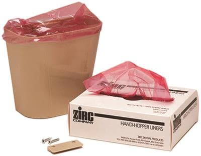 Zirc Dental Handi-Hopper Liners, Clear, 6.5" x 10.5", 100/Box, 20Z410 thumbnail 7