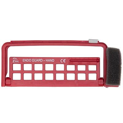 Zirc Steri-Endo Guard Hand Endodontic File Organizer, Red, Holds up to 16 Hand Files/Reamers, 50Z450-M thumbnail 5