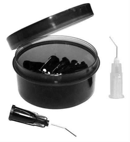 Vista Apex Pre-Bent Applicator Tips, 20 Gauge, Opaque Black, 100/Pk, 315320 thumbnail 10