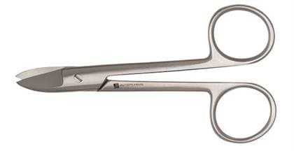 J&J Instruments Crown & Collar Scissors, 4.5" Curved, Stainless Steel, 12-020 thumbnail 10