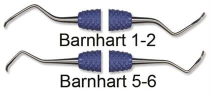 PDT Cruise Line Barnhart 1-2 Universal Curette, Double-Ended, Blue Resin Handle, R060 thumbnail 11