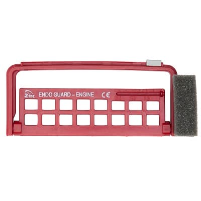 Zirc Steri-Endo Guard Engine Organizer, Red, Holds 11 Engine & 5 Hand Files, 50Z452-M thumbnail 5
