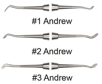 Hu-Friedy #3 Andrews Double-Ended Carver with #41 Round Handle, CVA3 thumbnail 4