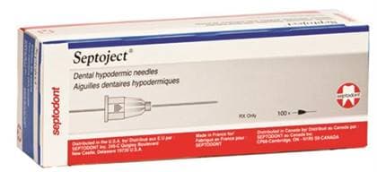 SeptoJect Dental Hypodermic Needles, 30 Gauge Short, Blue Plastic Hub, 100/Bx, N1301 thumbnail 2