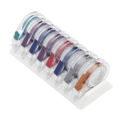 Zirc E-Z ID Tape System, Jewel Color Assortment, 8 Rolls of 3 ft x 1/4", Autoclavable, 70Z315 thumbnail 6