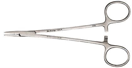 Hu-Friedy Needle Holder – Crile-Wood Grooved, 15 cm/6", Tungsten Carbide, Serrated, NHCW thumbnail 7