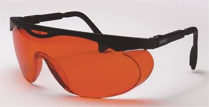 Uvex Skyper Protective Eyewear, Orange Lens, Black Frame, Adjustable Temples, 1 Each thumbnail 4