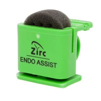 Zirc Endo Assist Neon Green Endodontic Organizer Ring, 1-1/2" x 1-3/4" x 1-5/8", Includes Small & Large Finger Rings and 12 Foam Inserts, 50Z460P thumbnail 4
