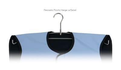 Panoramic X-Ray Apron Hanger with Swivel, Chrome-Plated Steel, 1/2" W x 6-1/4" H x 22-1/4" L, 31450DX thumbnail 6