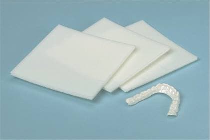 Keystone ProForm Bleaching Laminate Tray Material, .020" (0.5 mm), 5" x 5", Clear, Foam Lined, 50/Pk, 9605780 thumbnail 15