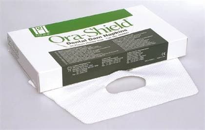 Hygenic Ora-Shield Dental Dam Napkins, Frame Size, Fits 5" & 6" Frames, 50/Box, H01415 thumbnail 8