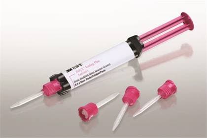 RelyX Luting Plus Automix Resin-Modified Glass Ionomer Cement, Trial Kit, 8.5 g Syringe, 12 Mixing Tips, 3535TK thumbnail 22