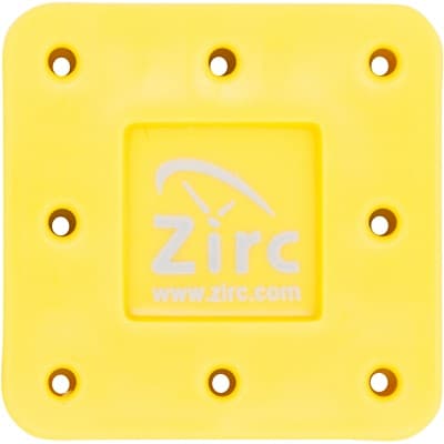 Zirc 8-Hole Magnetic Bur Block, Neon Yellow, Fits FG/RA/HP Burs, Autoclavable, 50Z400O, 1/Pk thumbnail 13