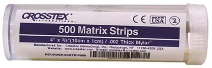 Crosstex Mylar Matrix Strips, Straight, 0.002" Thick, 4" x 3/8", 500/Tube, KSTRIP500 thumbnail 5