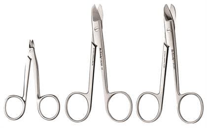 Hu-Friedy Crown & Gold Scissors, Curved Pedodontic, 3 1/2" (9 cm), SCGCP thumbnail 7