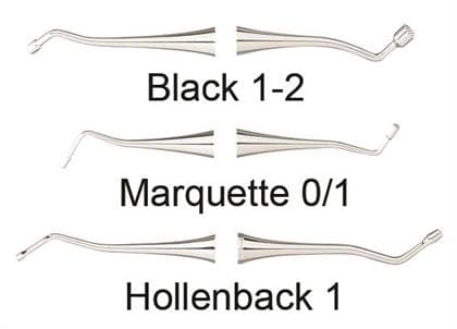 Miltex 0/1 Marquette Double-Ended Amalgam Plugger, 71-6 thumbnail 3